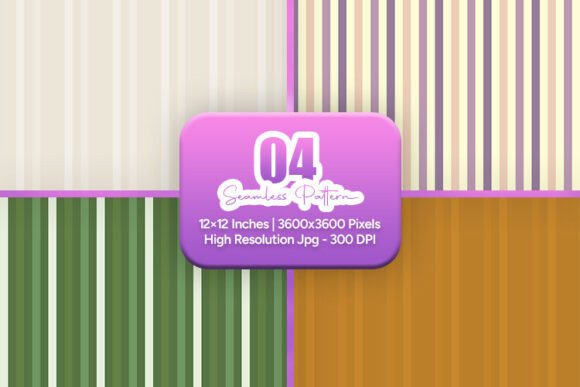 Download Earthy Vertical Stripe Pattern Pack - Vertical Collection