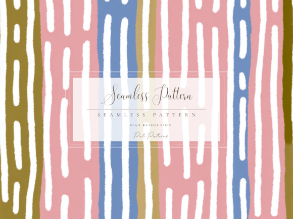 Download Seamless Pastel Vertical Stripe Pattern PNG - Vertical Collection