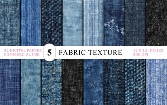 Download Rustic Fabric Texture Backgrounds Bundle - Backgrounds Collection