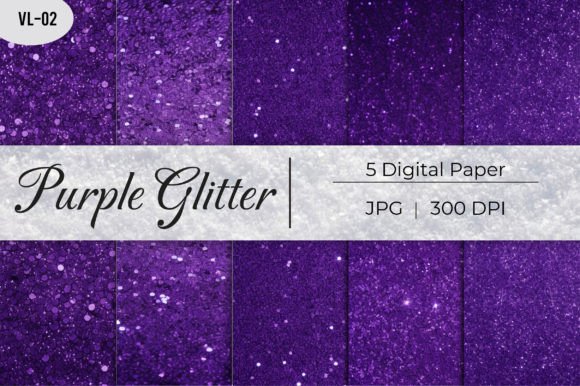 Download Purple Glitter Paper Backgrounds - Backgrounds Collection