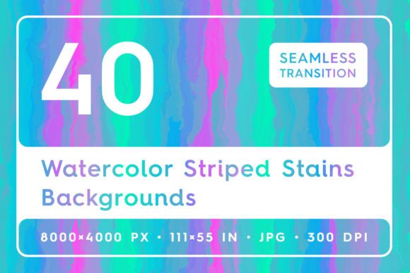 Download Watercolor Striped Stains Backgrounds - Backgrounds Collection