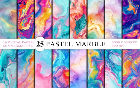 Download Pastel Marble Soft Fluid Backgrounds - Backgrounds Collection